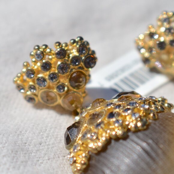 Alexis Bittar | Crystal & Lucite Drop Earrings - Picture 6 of 15